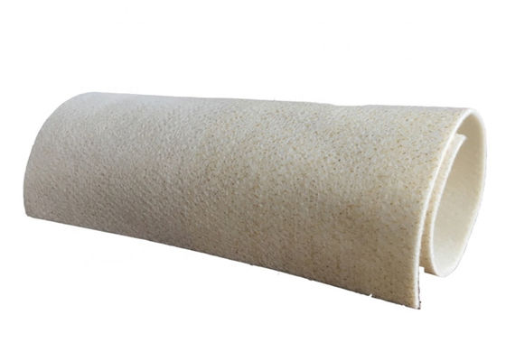 Tissu filtrant senti par aiguille de filtre d'Aramid avec le sachet filtre de la poussière de membrane de PTFE